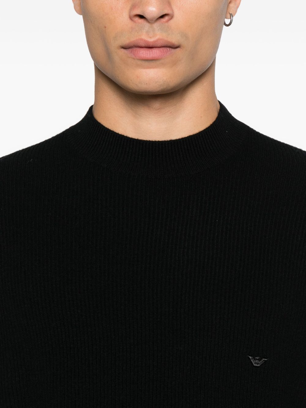 Emporio Armani Sweaters - Blacks and greys | 9f8c82928a5bbb28dfad645a44a00ba7080bd669
