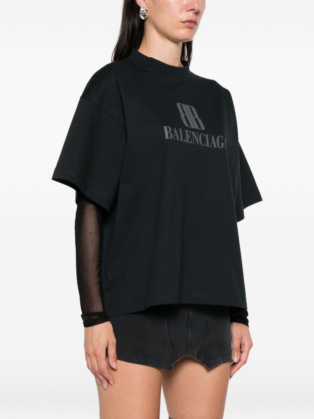Balenciaga T-shirts and Polos - Blacks and greys | 4ecb3aee66dd125cd314aa1917c1345a4c487bd0