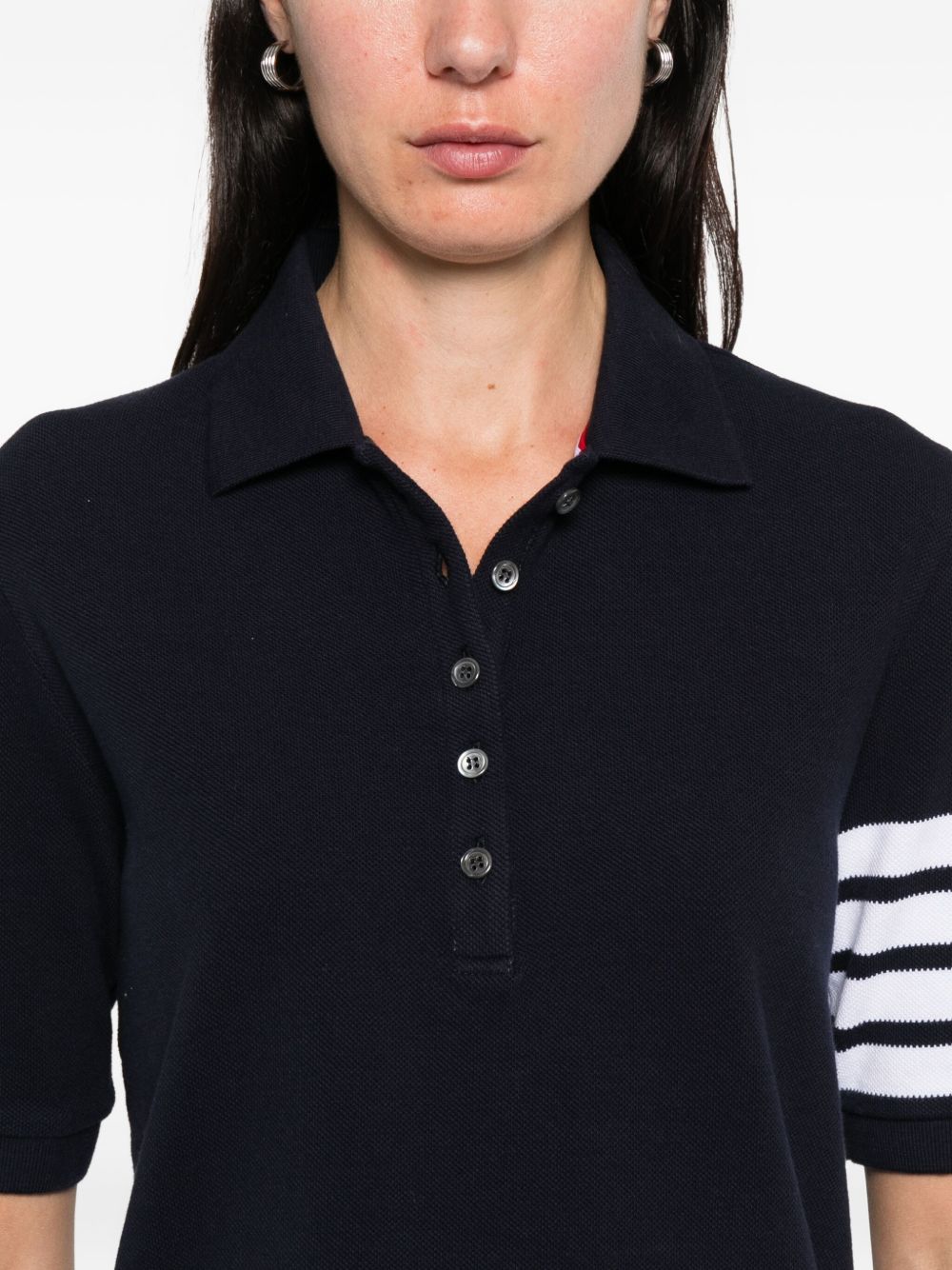 Thom Browne T-shirts and Polos - Blue and green | 451242ce53dd01cf45bad542277102a3faf9da04