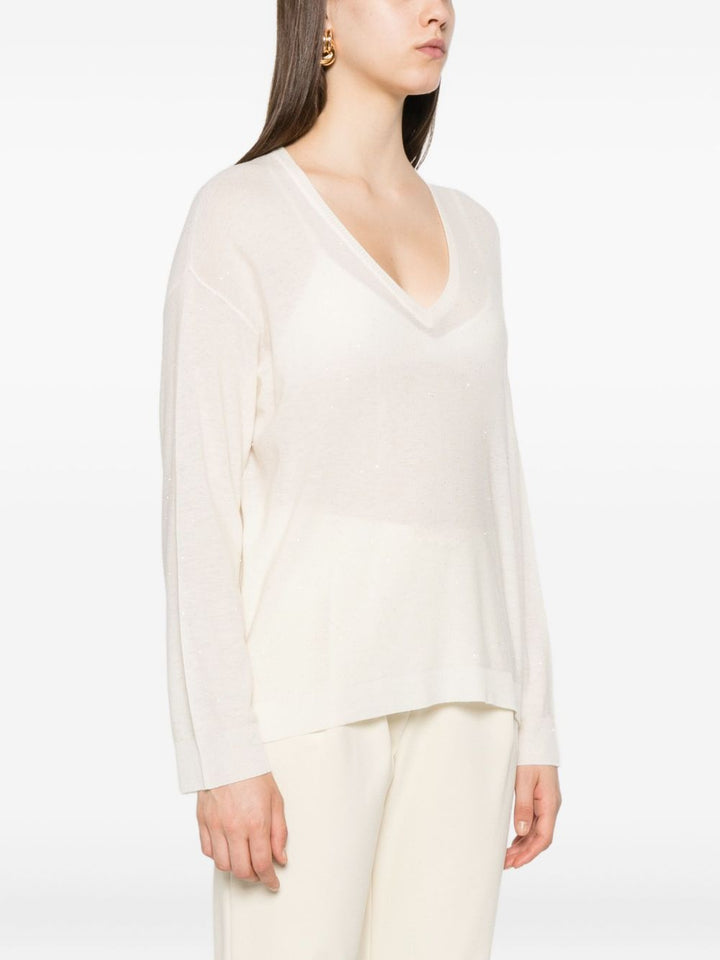 Fabiana Filippi Sweaters - Light and natural | a70134d13cfc09fd2f86a255b64f99c2d1cef541
