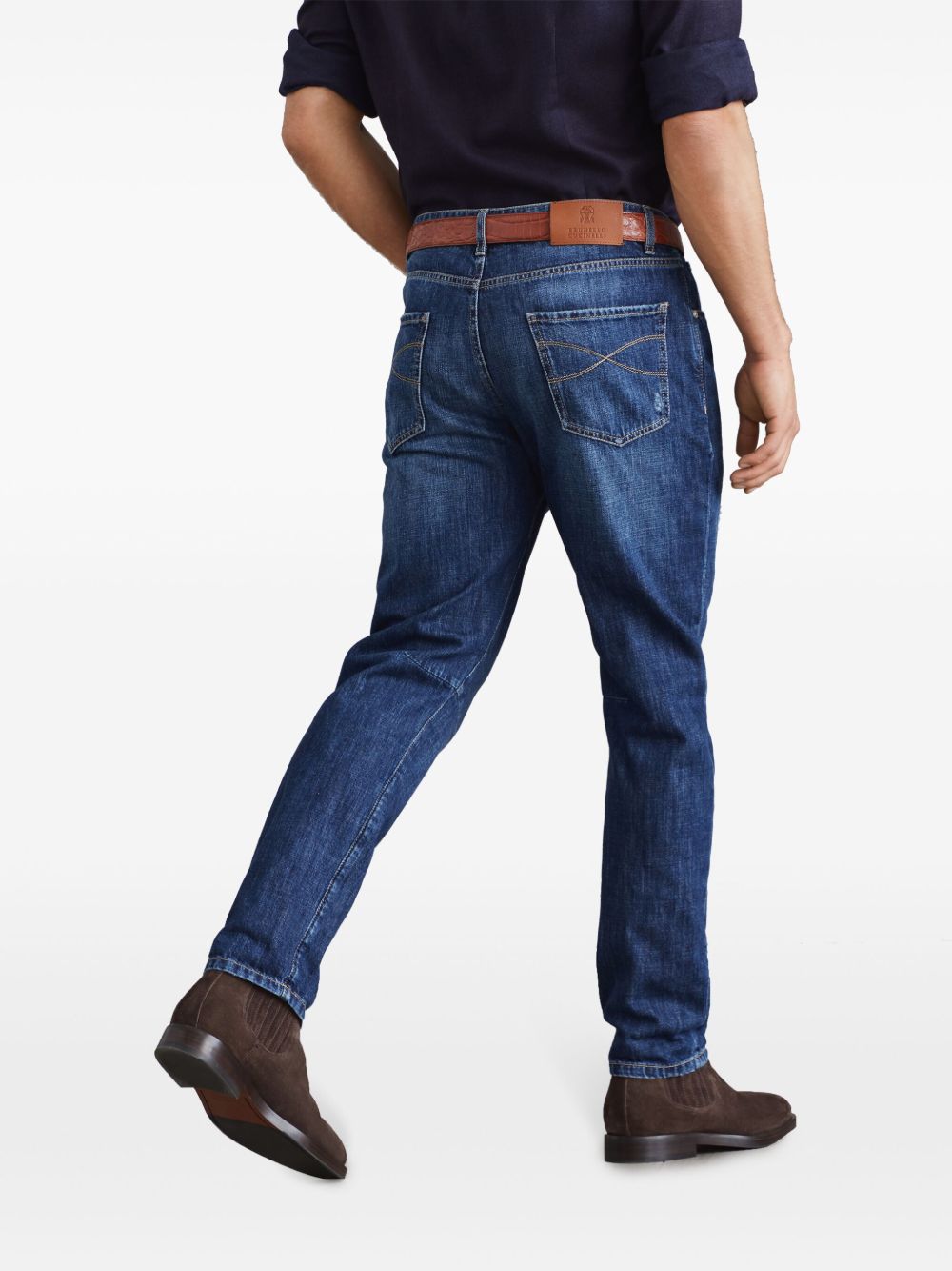 Brunello Cucinelli Jeans - Blue and green | 74ef422eea0850b4192abe4419edefe9bf622371