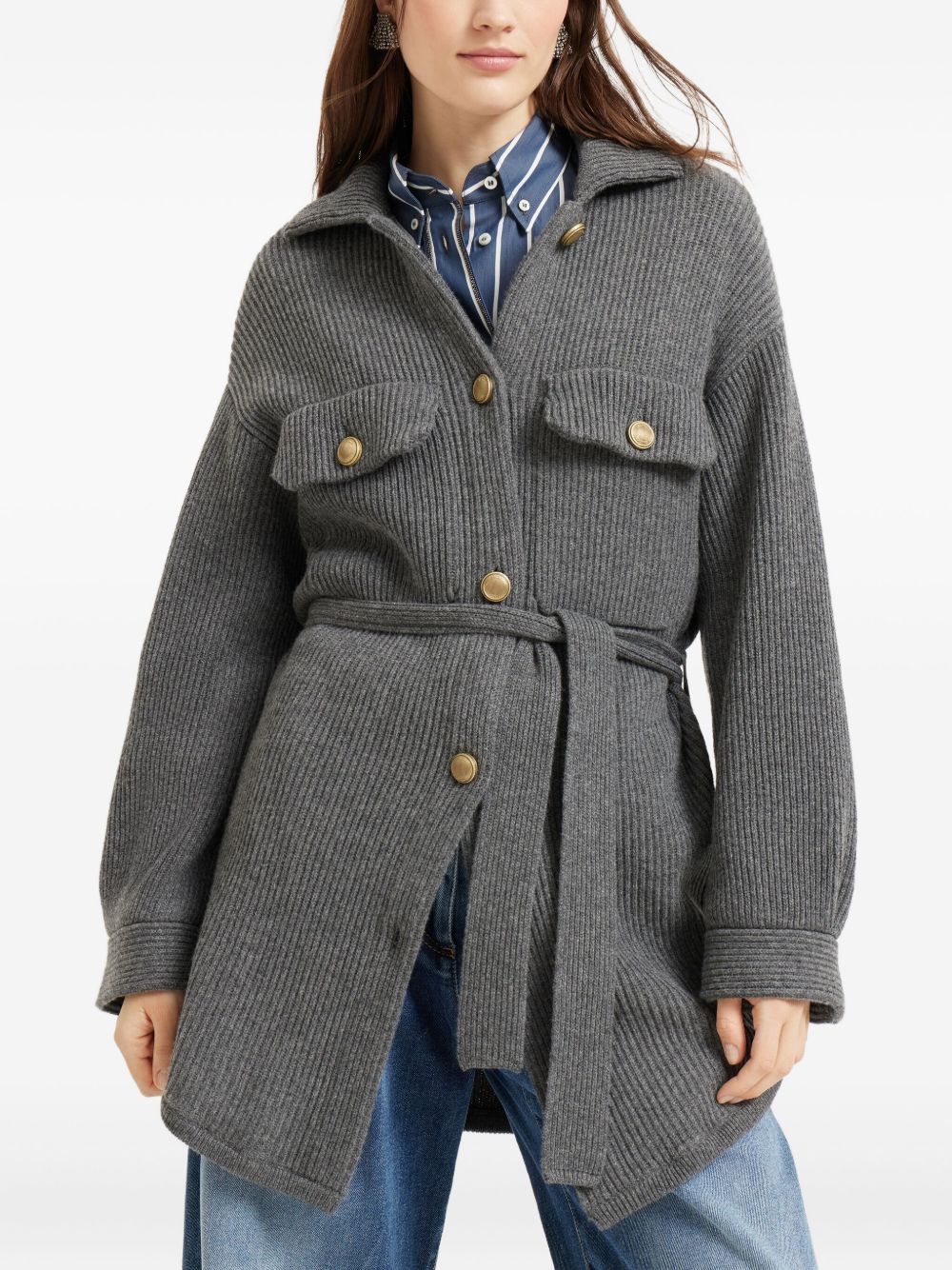 Brunello Cucinelli Sweaters - Blacks and greys | 31a3238255e922fdd54f557adc3acf4638b65995