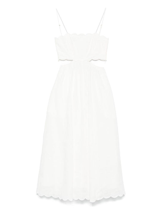 Rhiannon Linen Midi Dress