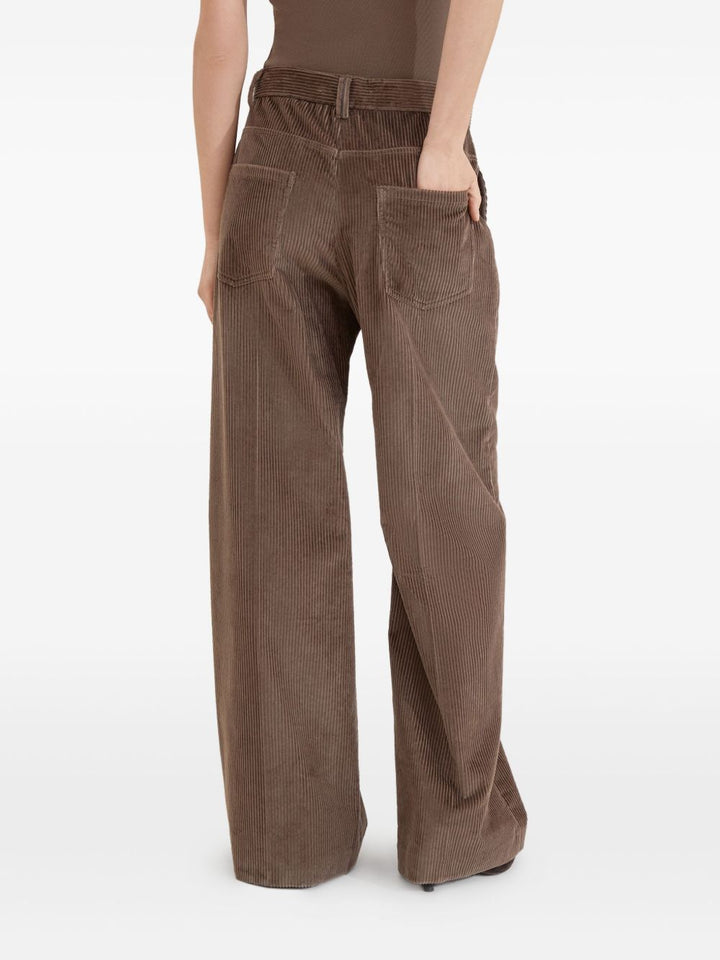 Brunello Cucinelli Trousers - Marrone | af4d94f4d8236f56e9531abd69e8b1d0db515f2b