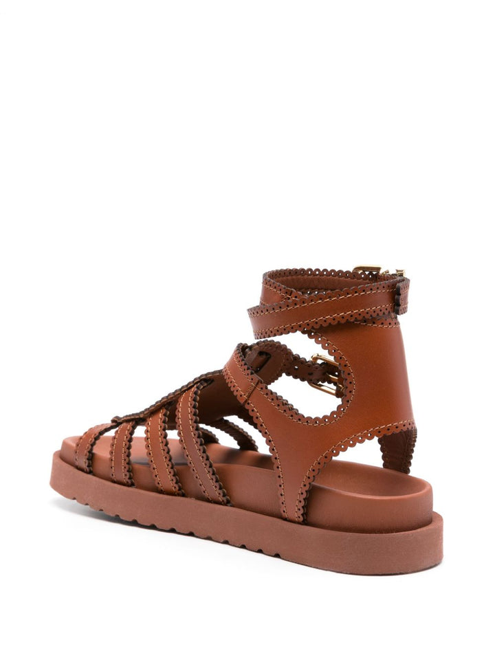 Zimmermann Sandals - Marrone | 6cd6012f567d4614eddcffb26730e72745b01221
