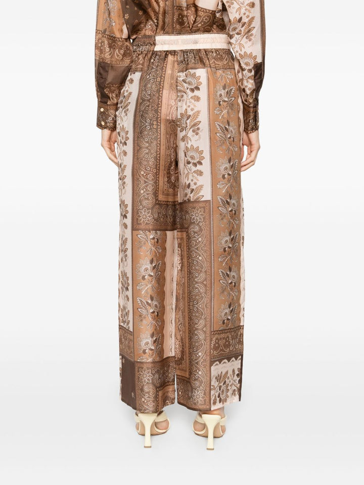 Zimmermann Trousers - Marrone | 88f72b38372b1637af4686fdec8ea08321a8d584