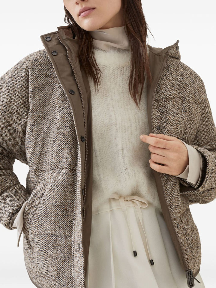 Brunello Cucinelli Coats - Light and natural | 8ab56501898888769bc8335885cdd7f51b31b633
