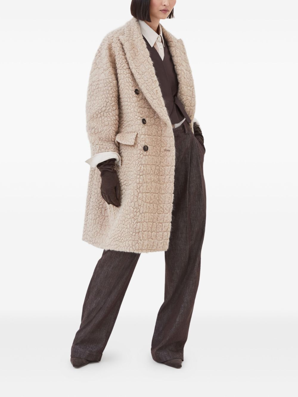 Brunello Cucinelli Coats - Marrone | c115022211d8d687e7b545fe69ff8646527836ca