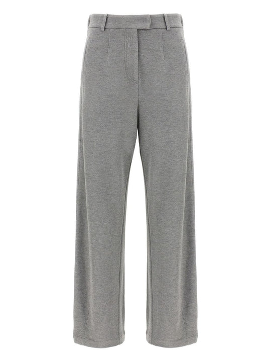 Cotton Blend Trousers