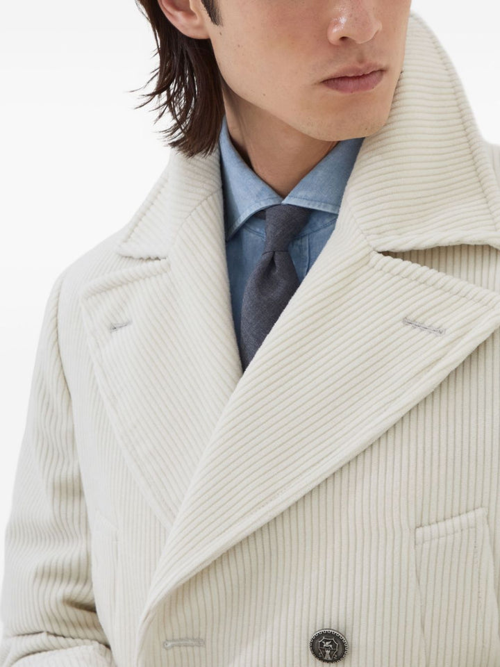 Brunello Cucinelli Coats - Light and natural | 08f324cab9dc8ed7dff542f1de83f4851f3e8f6a