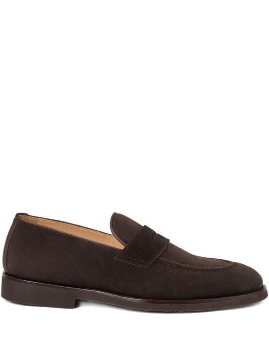 Suede Leather Loafers