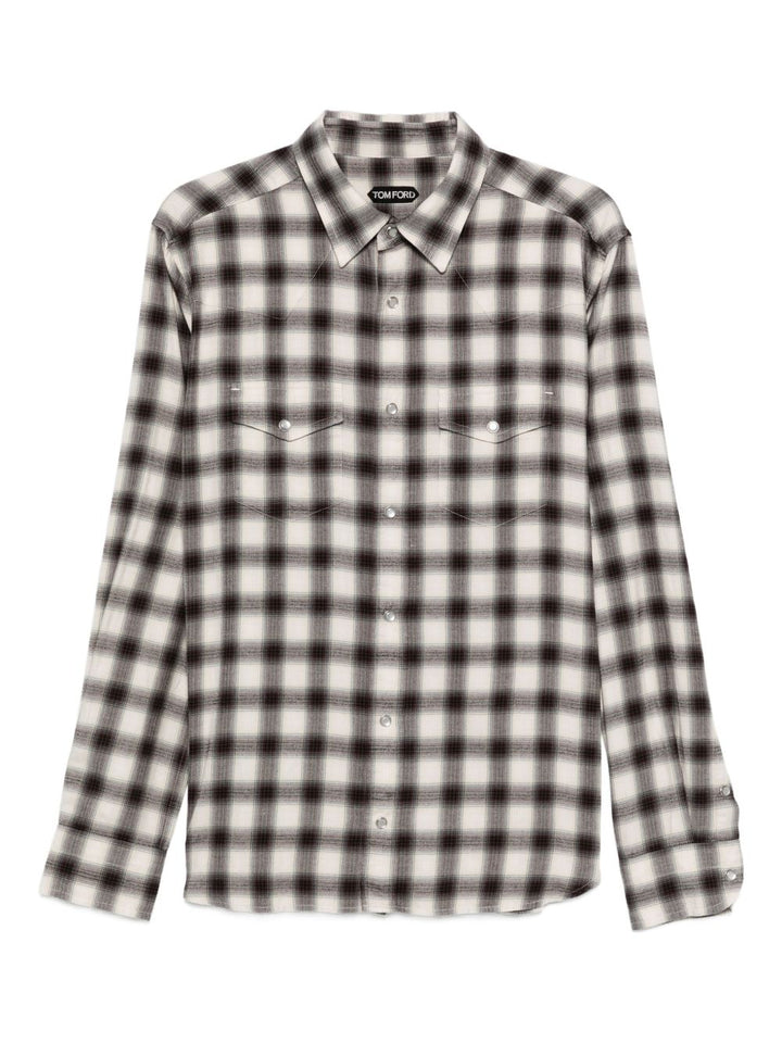 Tom Ford Shirts - Marrone | ab6b2e409ecaf9aabfe1e2c7b0f86e2cb5e9e790