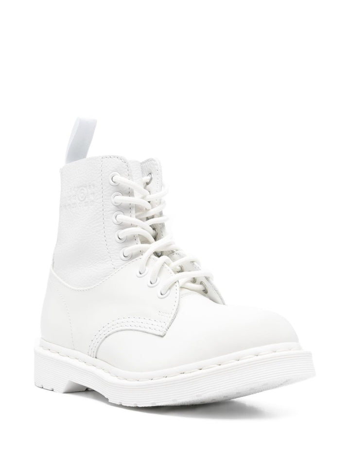 Mm6 X Dr. Martens Boots - Light and natural | d8274605b2a224aef9cd3fb7818aa56efb4f0219