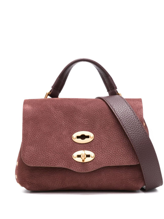 Postina Jones Baby Suede Leather Handbag
