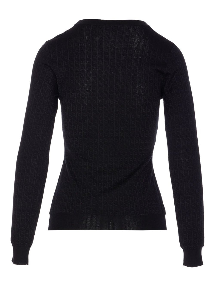Elisabetta Franchi Sweaters - Blacks and greys | d7ca54f7bf9d930e8f8aa6ae0ae35bd9ff6783d1