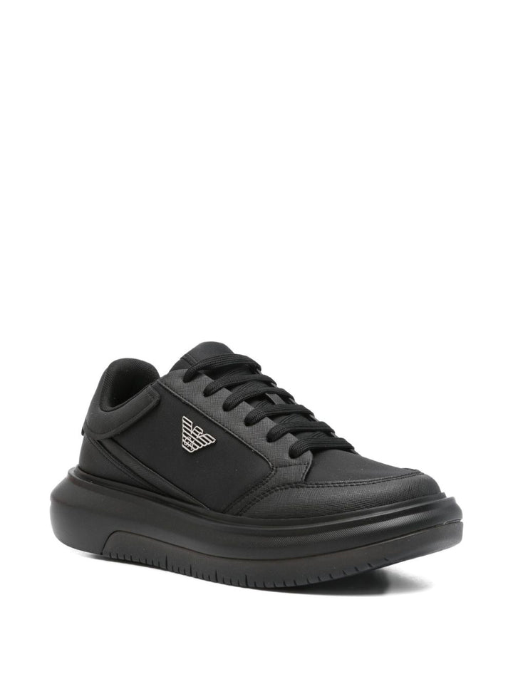 Emporio Armani Exclusive Sneakers - Blacks and greys | c07a2b657d8a7bb685d891b993622eba58ed72a8