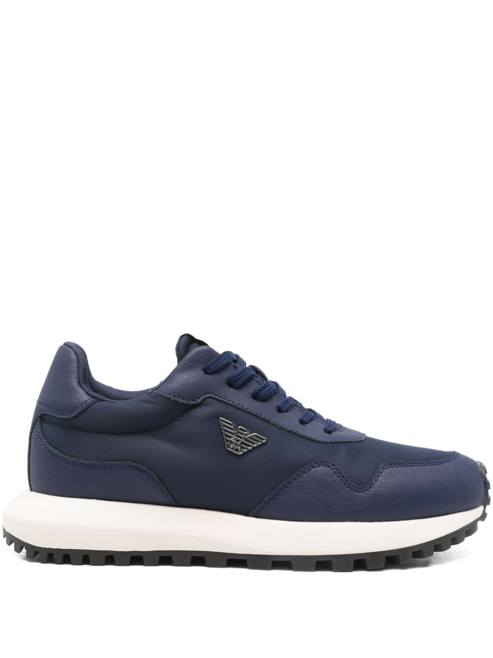 Emporio Armani Exclusive Sneakers - Blue and green | b4ee61441fa9d259ce478c26e9c3bc1f96b643d7