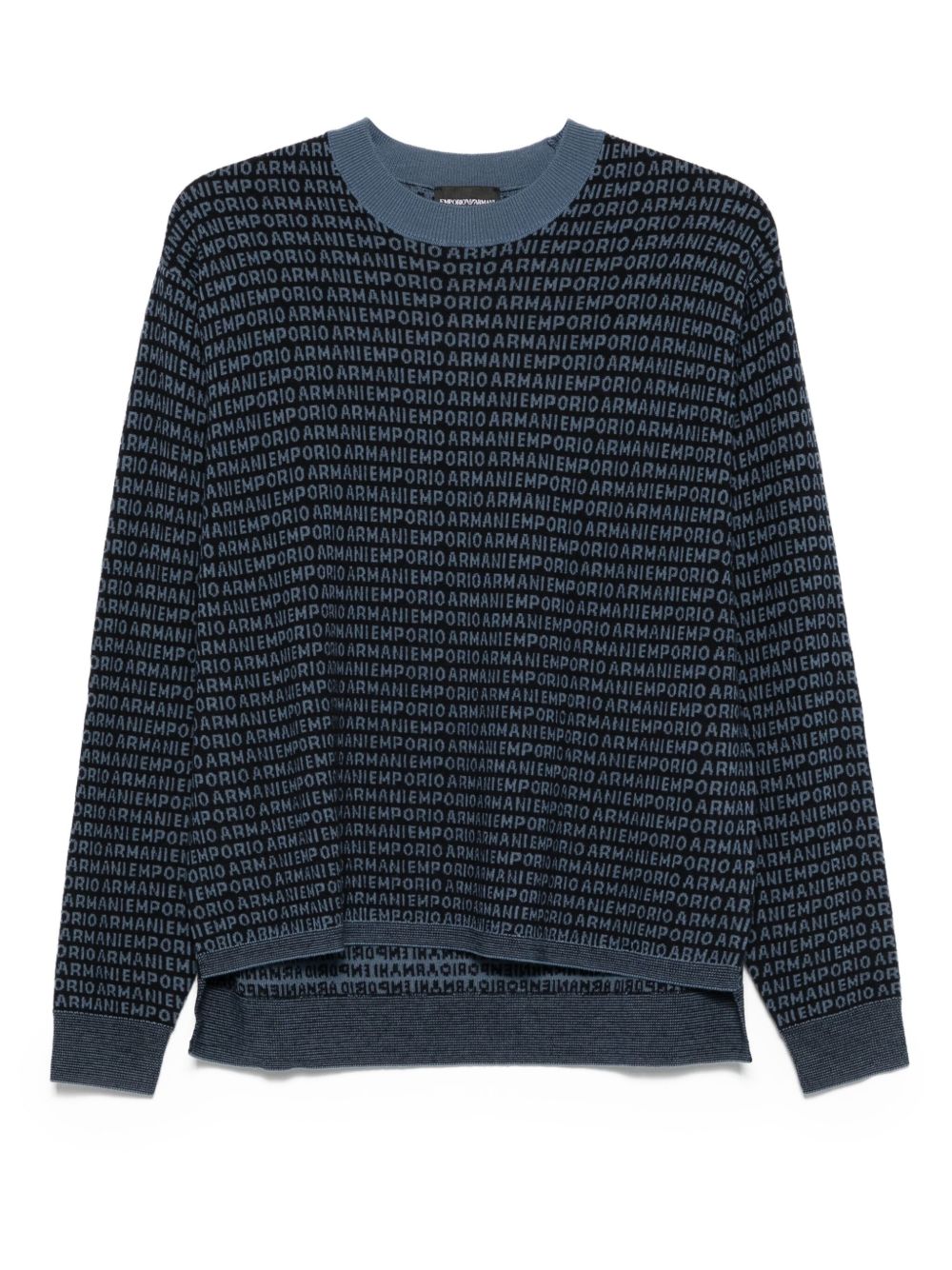 Emporio Armani Sweaters - Blue and green | a49ac17f3f5a644f3ef6b2264713558b05e18292