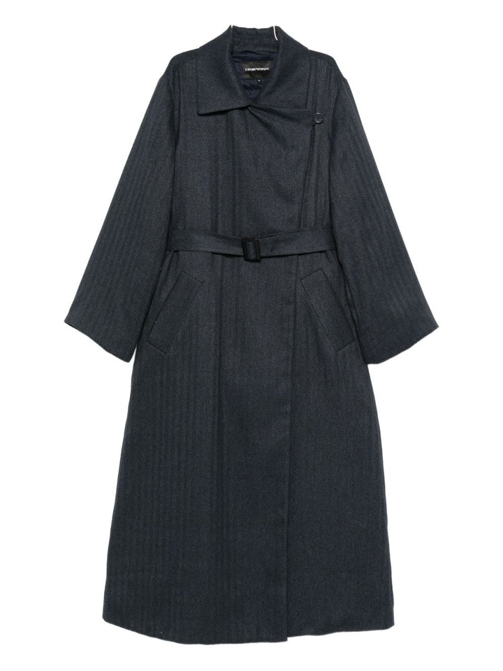 Emporio Armani Coats - Blue and green | 4cc9522f7c1d90af2c3724e174c8d6211ee4202e