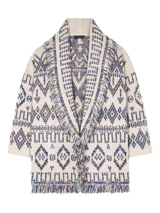 Grunge Beat Wool Cardigan