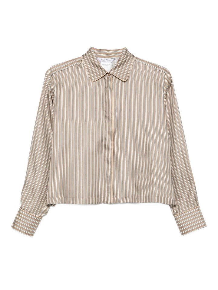 Max Mara Shirts - Marrone | 323bddb3b8e39115e6559645d06a3ee39eaa5fb8