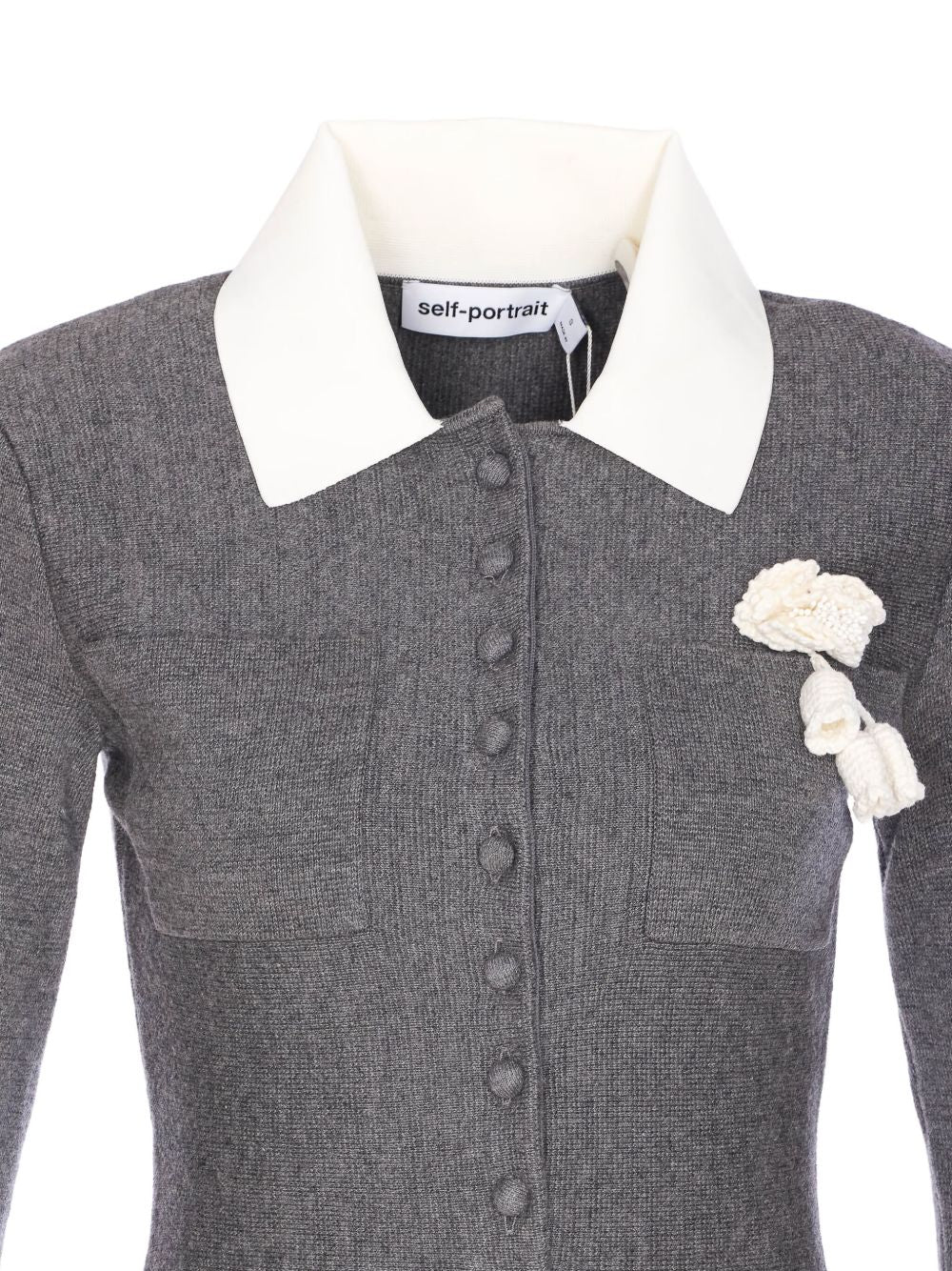 Self-Portrait Dresses - Blacks and greys | 96101f23475e74d5be03f45e6fc67e8983e0f626