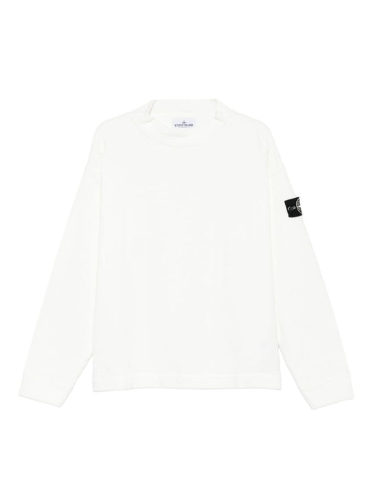 Logo Cotton Crewneck Sweatshirt