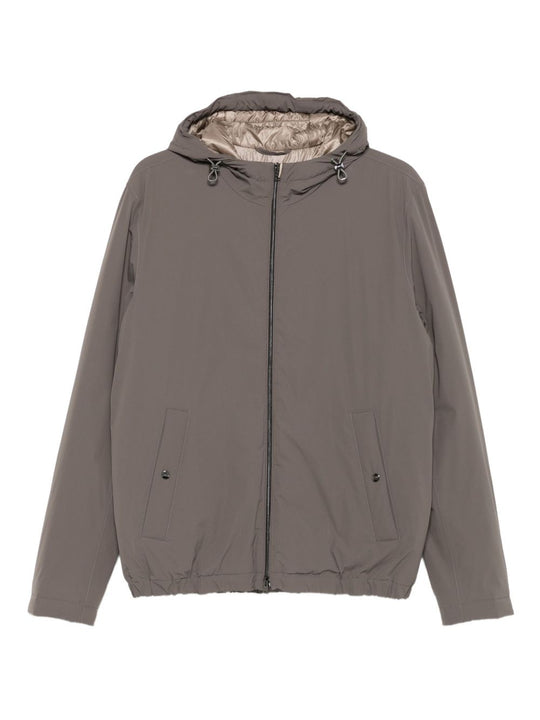 Nylon Hooded Jacket