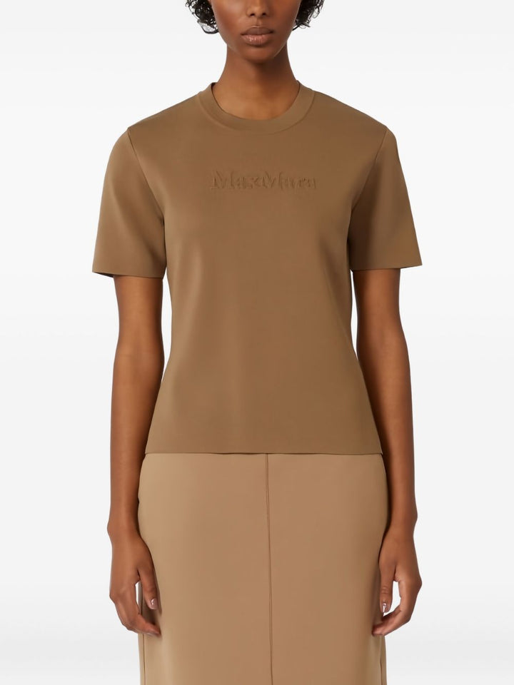 Max Mara Pure T-shirts and Polos - Marrone | 368dd9ecc9da0c2dba6cfe304541c9dc0c36ec5e