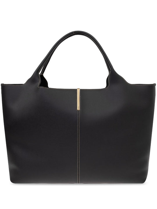 Medium Leather Shopping Bag