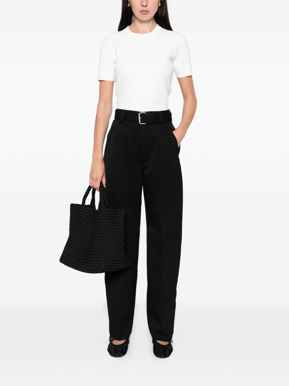 Max Mara Pure T-shirts and Polos - WHITE | a6a2062624b11ae55a5095c7fa6334628d69d923