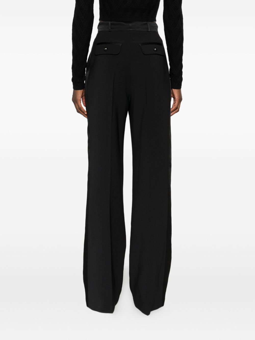Elisabetta Franchi Trousers - Blacks and greys | 1dc0c8f130be56e77487edfc70189a6b0fcfe877