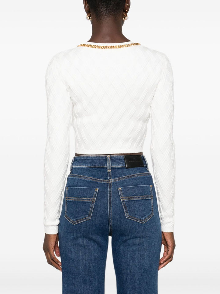 Elisabetta Franchi Sweaters - Light and natural | 9de5e05342e0172640bfe1e27461bed4f0f3cde8