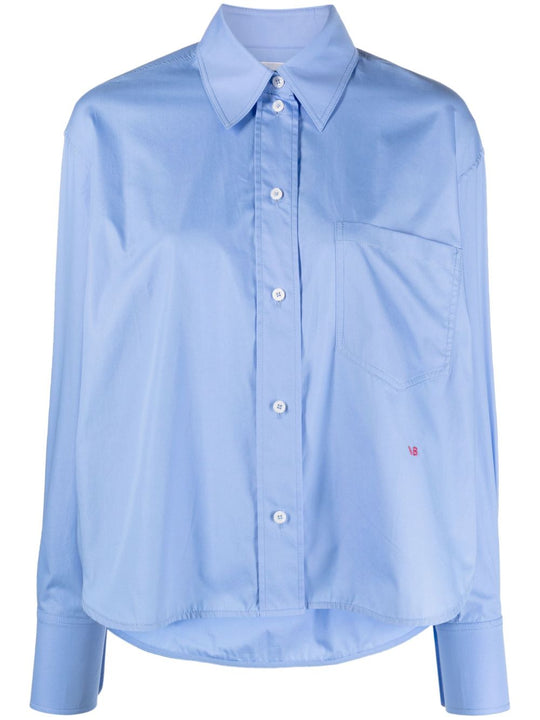 Cotton Cropped Shirt