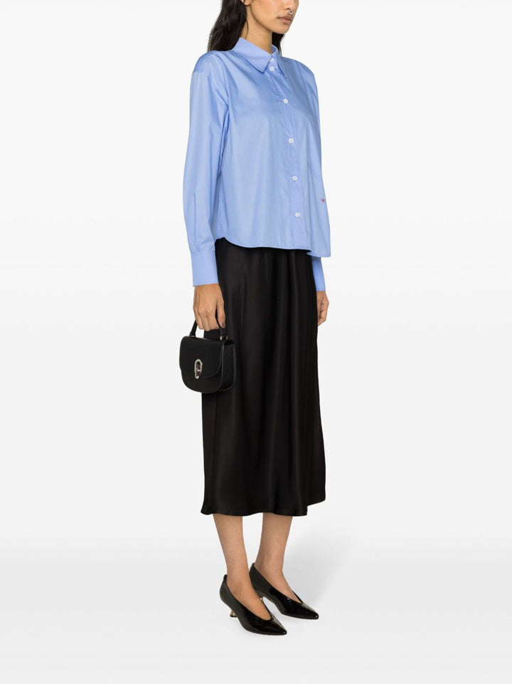 Victoria Beckham Shirts - Blue and green | e4fda42489df8bca87c4584287b34b1d79b54f10