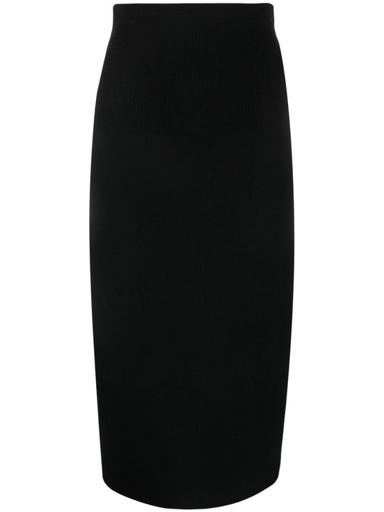 Fitted Midi Skirt