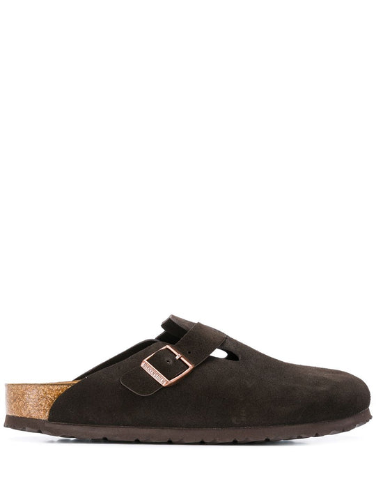 Boston Suede Leather Slippers