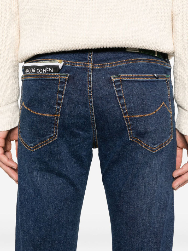 Jacob Cohen Jeans - Blue and green | ee43304be85543e46fa46d34b093a68e94492fe6