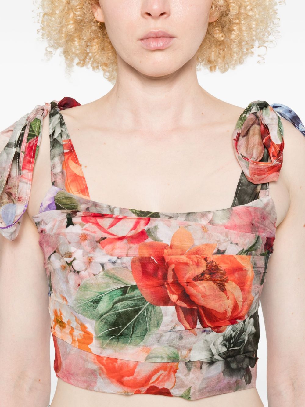 Alice + Olivia Top - MULTICOLOR | 9b7e68eb318d36b8817a1ec0ff46cd1108b5a9a8