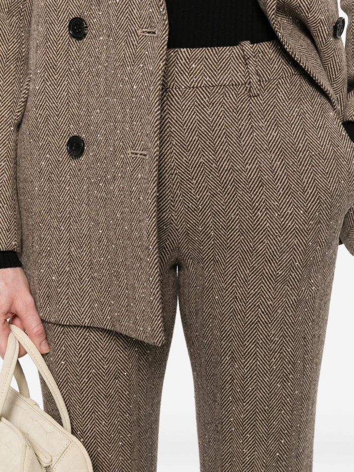 Ermanno Firenze Trousers - Marrone | a7a58228ffedab5221f35e83496371e1360251f7