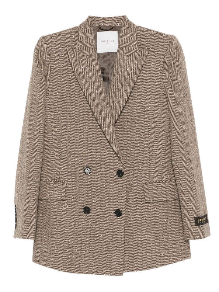 Ermanno Firenze Jackets - Marrone | 082cd730aa863cdec100c1df24eeba7172b7e314