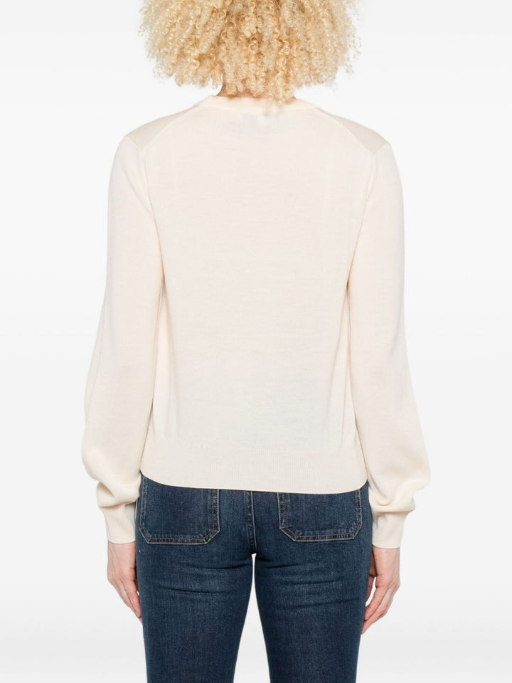 Maison Kitsune' Sweaters - Light and natural | e6ebb9fc0684829b30ffc0521c7aa014a83afefe
