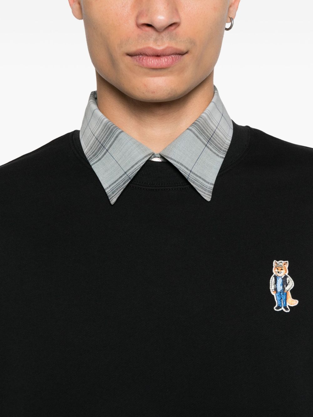 Maison Kitsune' Sweaters - Blacks and greys | 40bc8a3b0e66d3491cf033910088047e7b5ac510