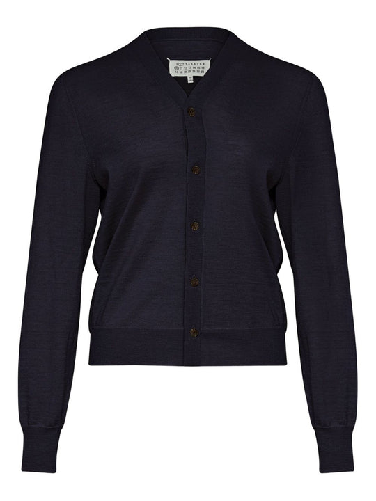 Wool V-Necked Cardigan