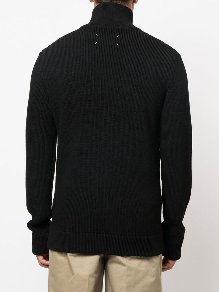 Maison Margiela Sweaters - BLACK | a1881f24a881f343dce6c0f67746e7d4f02cf7d1