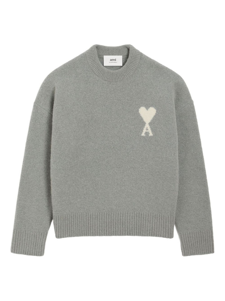Ami Paris Sweaters - Blacks and greys | 8100a3c02ce9e047b4a162dd61bc5fac80ff865c