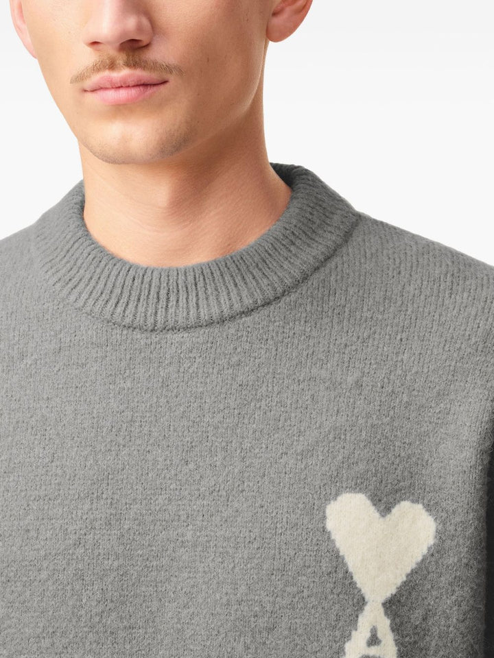Ami Paris Sweaters - Blacks and greys | e00c6fcf82205111542bba01adc82df847e8f70d
