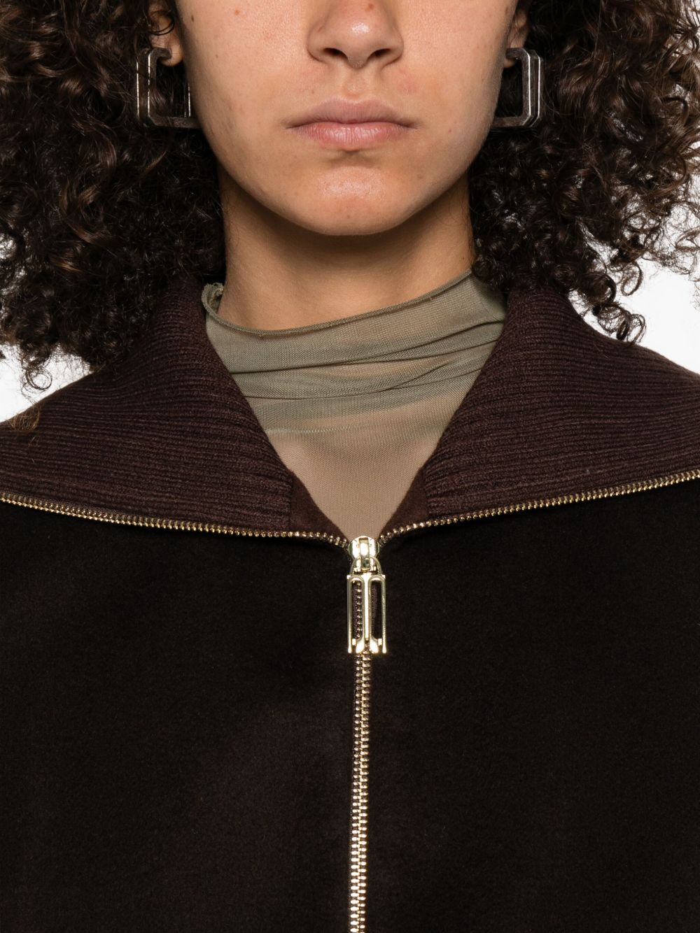 Victoria Beckham Coats - Marrone | 1ae31f031be96019d6d14c5d722c806d1d28345c