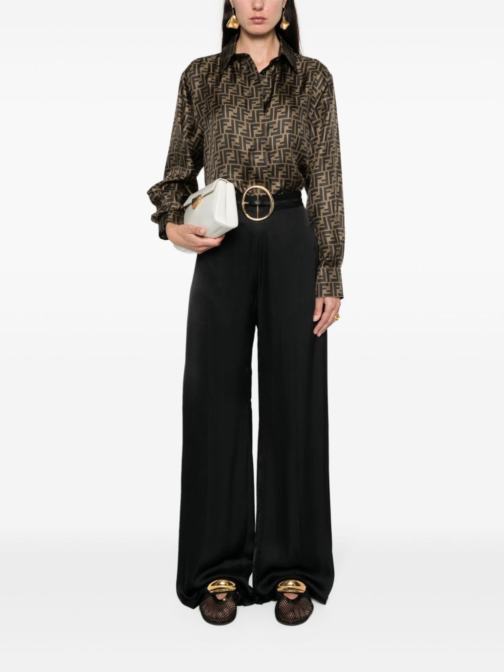 Fendi Shirts - Marrone | 3cb55173c7c7f63d09c0d23c62861720d9a2bf98