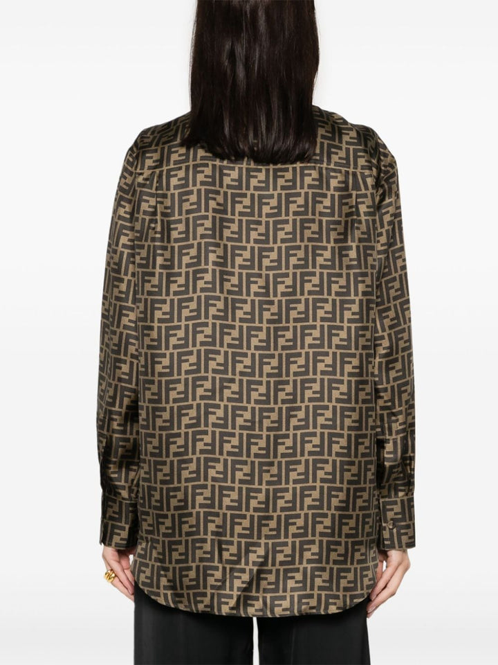 Fendi Shirts - Marrone | cf9be346a059e3280f4e71ac803ccb0e1ae5be84